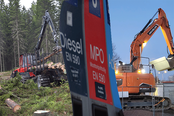 koneyritykset ja moottoripolttoöljy